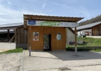 Automat, SB-Hofladen oder Verkaufsstand von Milch-to-go - Dorfmühle Schalkhausen
