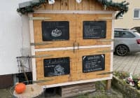 Automat, SB-Hofladen oder Verkaufsstand von Spargelhof Werner