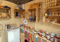 Automat, SB-Hofladen oder Verkaufsstand von Ferienwohnung SeeOase Muhr am See