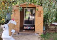 Automat, SB-Hofladen oder Verkaufsstand von Eiscafé Wegwarte - Eisautomat