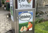 Automat, SB-Hofladen oder Verkaufsstand von Heppstädter Eierschränkla