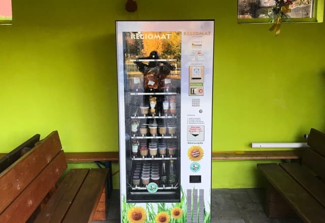 Wurstautomat zur Kunstschmiede in Hammerschrott, Neuhaus a.d.Pegnitz Automat, SB-Hofladen oder Verkaufsstand von Wurstautomat zur Kunstschmiede in Hammerschrott, Neuhaus a.d.Pegnitz