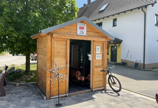 Direktvermarktung Fränkische Schweiz - Hütte Türkelstein in Türkelstein, Gößweinstein Automat, SB-Hofladen oder Verkaufsstand von Direktvermarktung Fränkische Schweiz - Hütte Türkelstein in Türkelstein, Gößweinstein