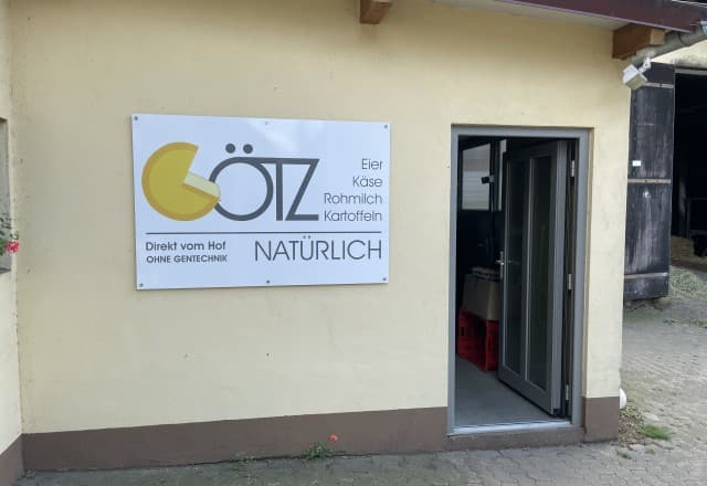 Milchtankstelle Götz in Haag, Kammerstein Automat, SB-Hofladen oder Verkaufsstand von Milchtankstelle Götz in Haag, Kammerstein