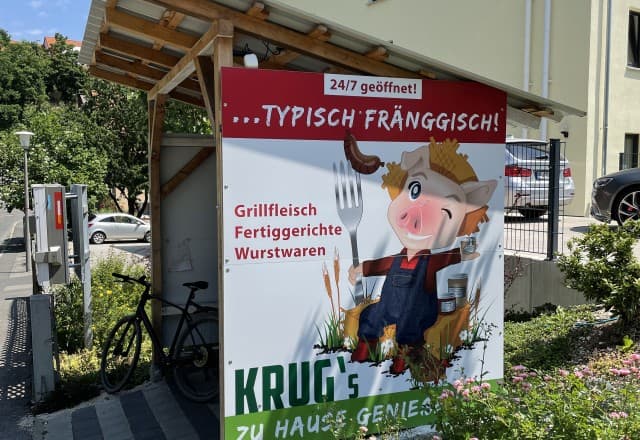 Wurstautomat Landgasthof Krug - Roßtal in Roßtal Automat, SB-Hofladen oder Verkaufsstand von Wurstautomat Landgasthof Krug - Roßtal in Roßtal