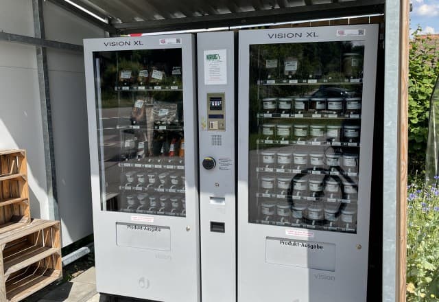 Wurstautomat Landgasthof Krug - Haag in Haag, Kammerstein