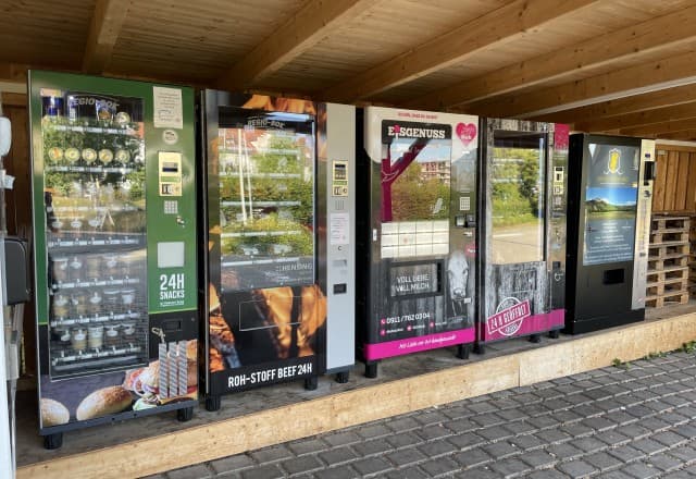 Automaten an der Kohlenmühle in Neustadt a.d.Aisch Automat, SB-Hofladen oder Verkaufsstand von Automaten an der Kohlenmühle in Neustadt a.d.Aisch