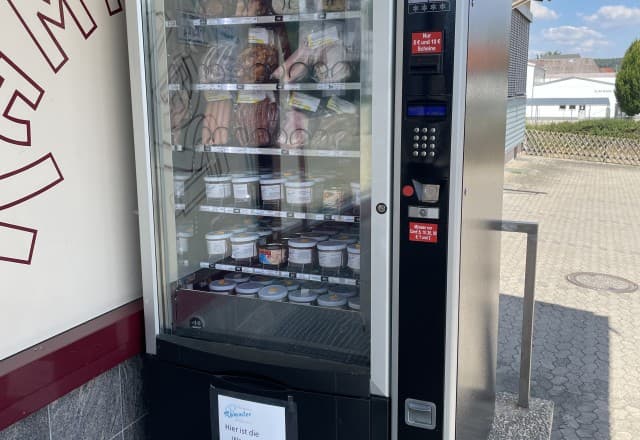 Metzgerei Rammler in Lichtenau Automat, SB-Hofladen oder Verkaufsstand von Metzgerei Rammler in Lichtenau