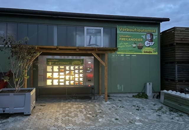 Gemüsebau Schindler Hof-Automat in Sack, Fürth Automat, SB-Hofladen oder Verkaufsstand von Gemüsebau Schindler Hof-Automat in Sack, Fürth