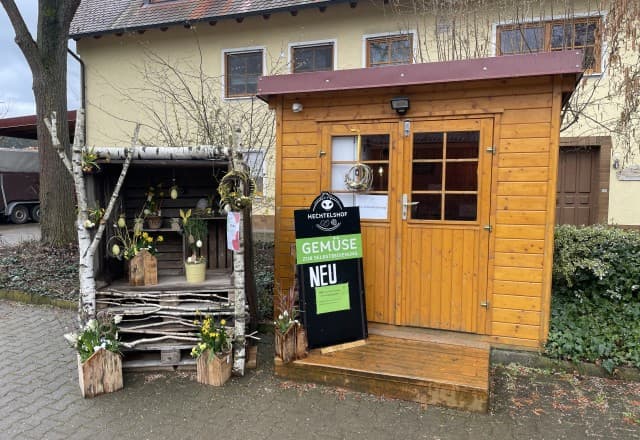 Hechtelshof in Leuzdorf, Rohr Automat, SB-Hofladen oder Verkaufsstand von Hechtelshof in Leuzdorf, Rohr