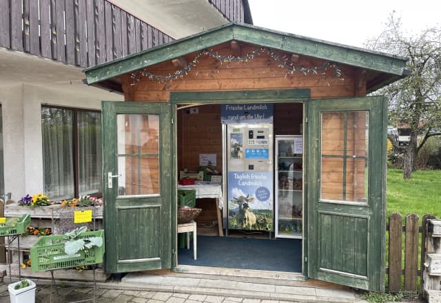 Milchtankstelle Böhm in Raubersried, Wendelstein