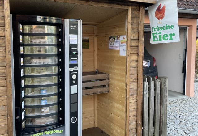 Weingarter Regiomat in Großweingarten, Spalt Automat, SB-Hofladen oder Verkaufsstand von Weingarter Regiomat in Großweingarten, Spalt