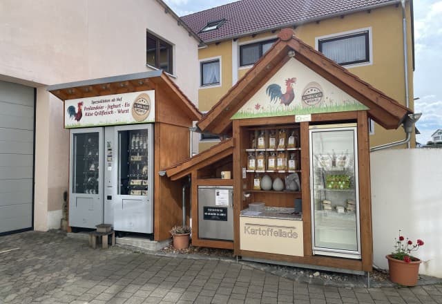 Altmühltaler Wiesen Ei in Dittenheim Automat, SB-Hofladen oder Verkaufsstand von Altmühltaler Wiesen Ei in Dittenheim