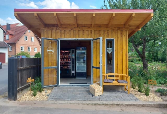 Mürsbacher Brotzeithüttla in Mürsbach, Rattelsdorf Automat, SB-Hofladen oder Verkaufsstand von Mürsbacher Brotzeithüttla in Mürsbach, Rattelsdorf