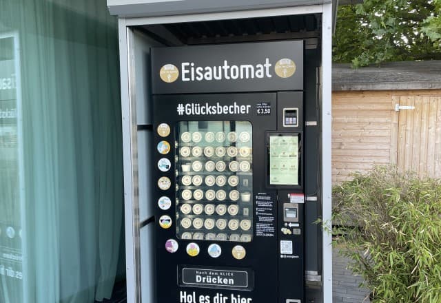 Eis im Glück Eisautomat in Wöhrd, Nürnberg