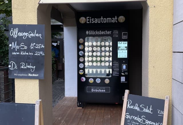 Eis im Glück Eisautomat in Sankt Johannis, Nürnberg
