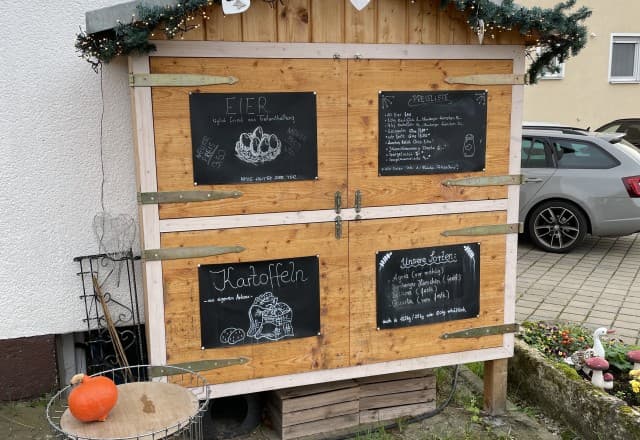 Spargelhof Werner in Poxdorf Automat, SB-Hofladen oder Verkaufsstand von Spargelhof Werner in Poxdorf