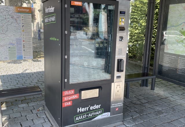 Herrieder Marktautomat in Herrieden Automat, SB-Hofladen oder Verkaufsstand von Herrieder Marktautomat in Herrieden