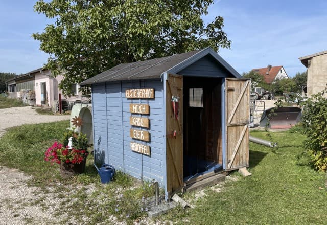 Elsterer-Hof - Blaue Hütte in Putzenreuth, Kammerstein Automat, SB-Hofladen oder Verkaufsstand von Elsterer-Hof - Blaue Hütte in Putzenreuth, Kammerstein