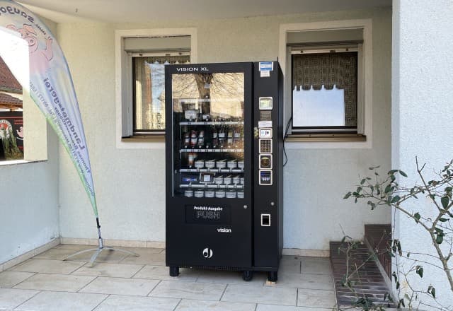 Meat-Dealer-Franken - Landmetzgerei Brechtelsbauer in Mäbenberg, Georgensgmünd Automat, SB-Hofladen oder Verkaufsstand von Meat-Dealer-Franken - Landmetzgerei Brechtelsbauer in Mäbenberg, Georgensgmünd