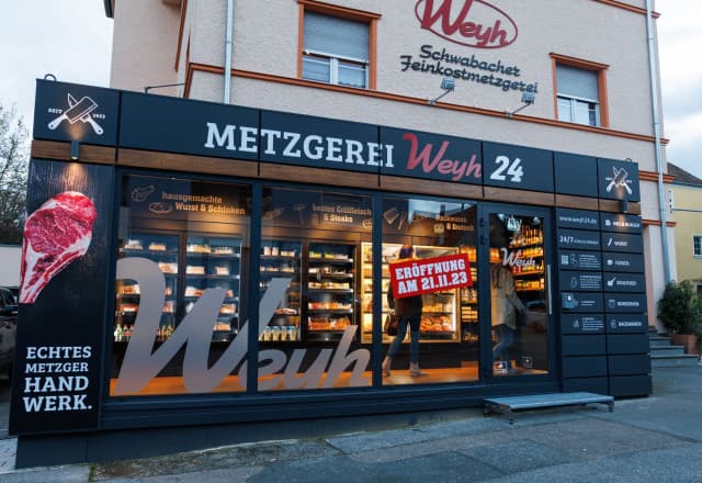 Weyh Feinkostmetzgerei 24/7 in Schwabach