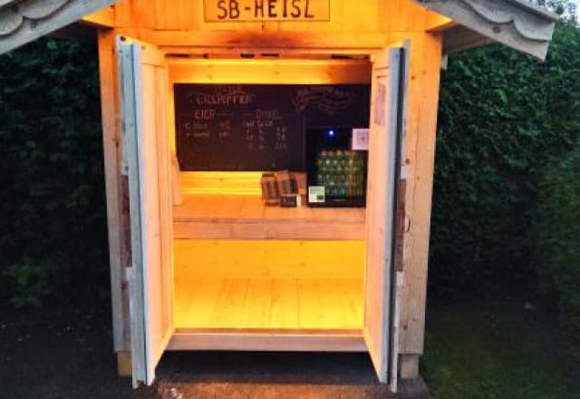 Biohof Knör - SB-Heisl in Seuversholz, Pollenfeld