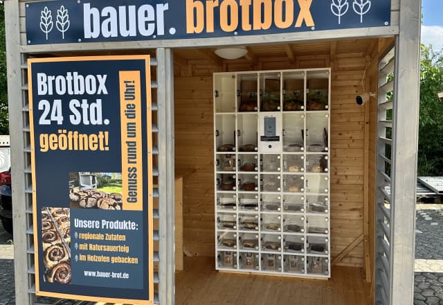 bauer.brotbox in Thurn, Heroldsbach Automat, SB-Hofladen oder Verkaufsstand von bauer.brotbox in Thurn, Heroldsbach