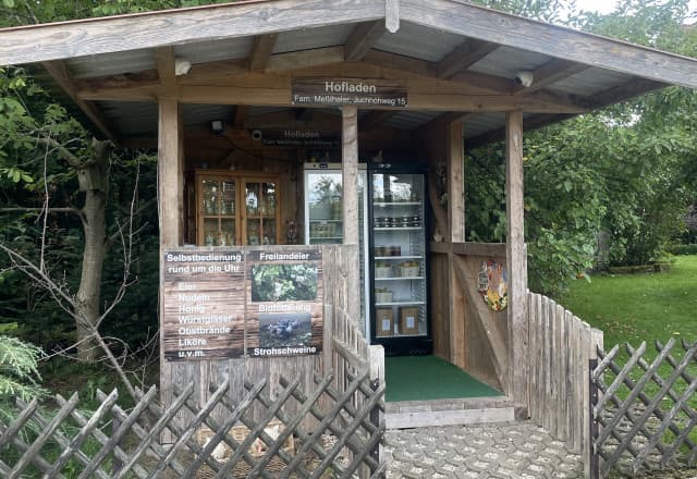 Weihnachtsbaumhof Meßthaler in Obererlbach, Haundorf Automat, SB-Hofladen oder Verkaufsstand von Weihnachtsbaumhof Meßthaler in Obererlbach, Haundorf
