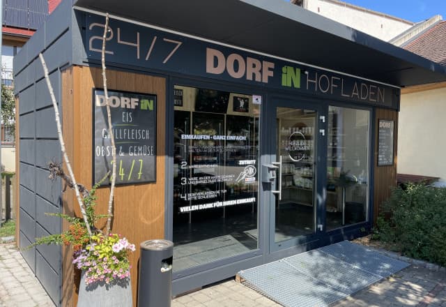 Dorf In in Gustenfelden, Rohr