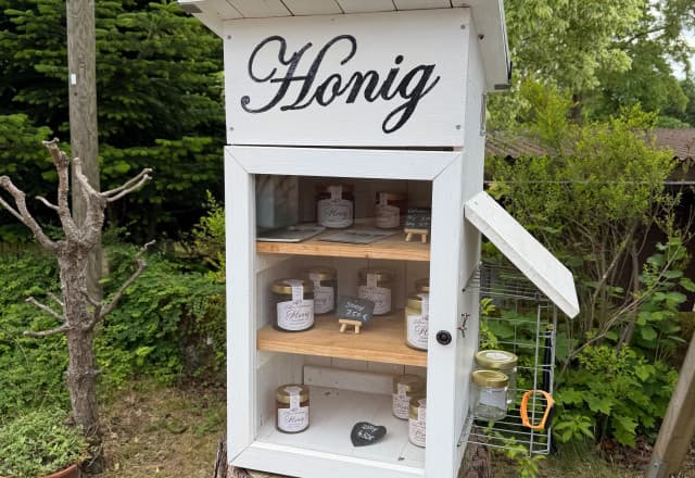 Imkerei Schuhmann in Zwieselhof, Rohr Automat, SB-Hofladen oder Verkaufsstand von Imkerei Schuhmann in Zwieselhof, Rohr