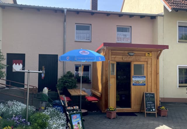Hofladen Pöhlmann in Albertshof, Wiesenttal Automat, SB-Hofladen oder Verkaufsstand von Hofladen Pöhlmann in Albertshof, Wiesenttal