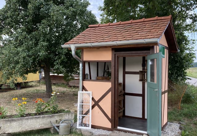 Birkenhof in Esbach, Weidenbach Automat, SB-Hofladen oder Verkaufsstand von Birkenhof in Esbach, Weidenbach