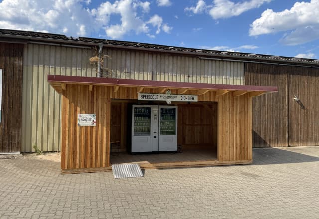 Biolandhof Nagengast in Trailsdorf, Hallerndorf Automat, SB-Hofladen oder Verkaufsstand von Biolandhof Nagengast in Trailsdorf, Hallerndorf