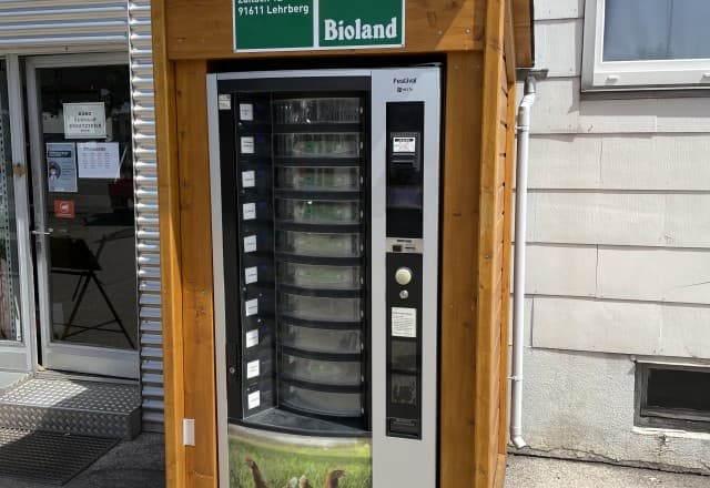 Bio-Eier Automat in Ansbach Automat, SB-Hofladen oder Verkaufsstand von Bio-Eier Automat in Ansbach