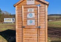 Automat oder Verkaufsstand von Eierhäusla Familie Walter