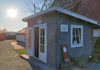 Automat oder Verkaufsstand von Seidel Hühnermobil