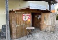 Automat oder Verkaufsstand von Dorfladen Ebersberger - Selbstbedienungshütte