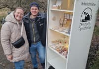 Automat oder Verkaufsstand von Dienstls Teestube